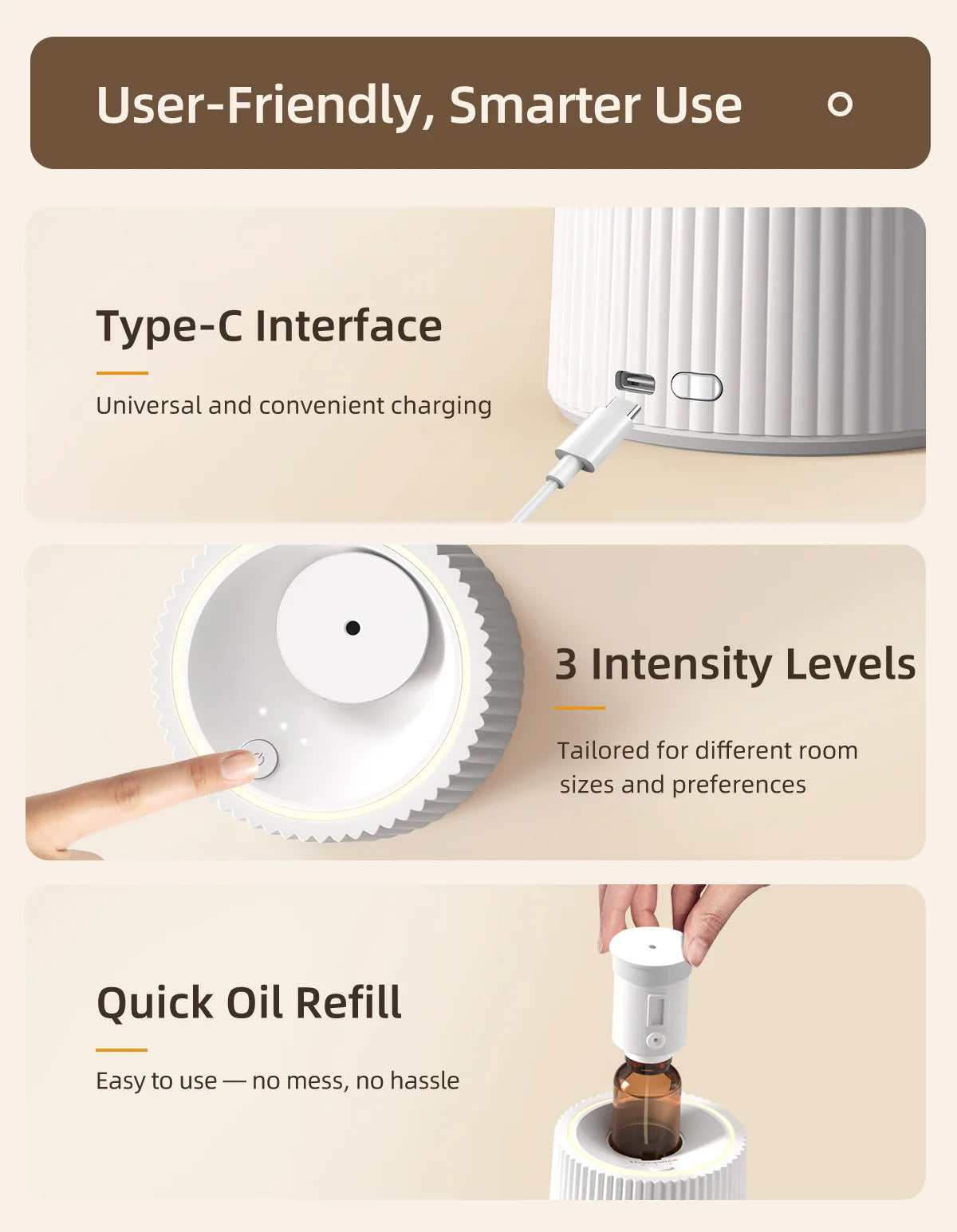 Nazira Aurum – Comfort Duft-Diffuser