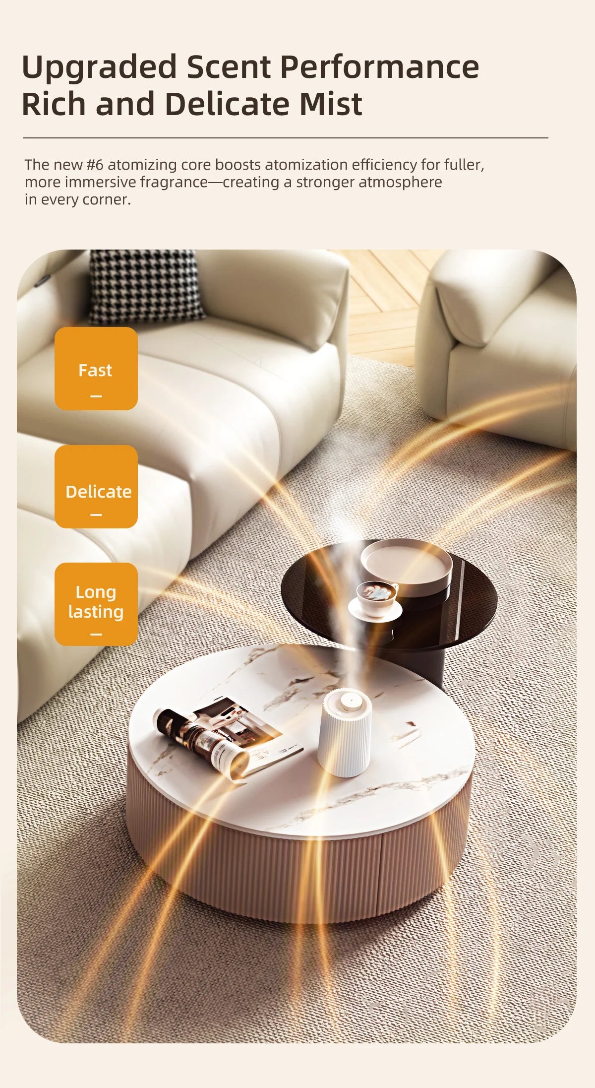 Nazira Aurum – Comfort Duft-Diffuser
