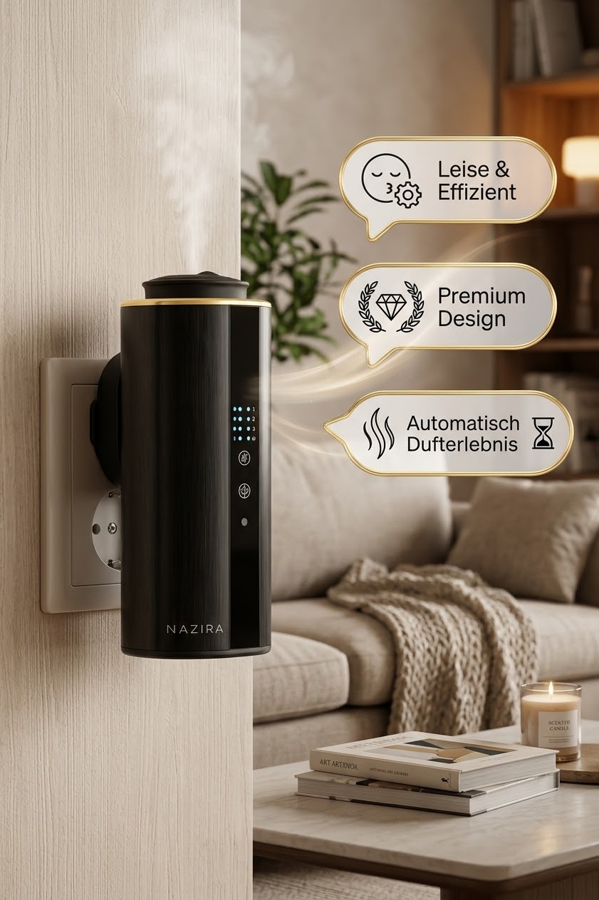 Nazira Aurum Plug – Duftdiffusor für die Steckdose